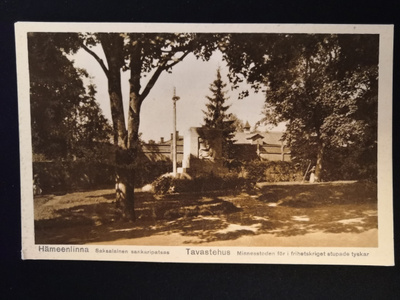 VANHA Postikortti Hämeenlinna 1920-l