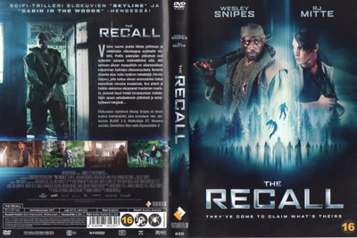 Recall (54 353) k -FI- DVD suomik. wesley snipes 2017