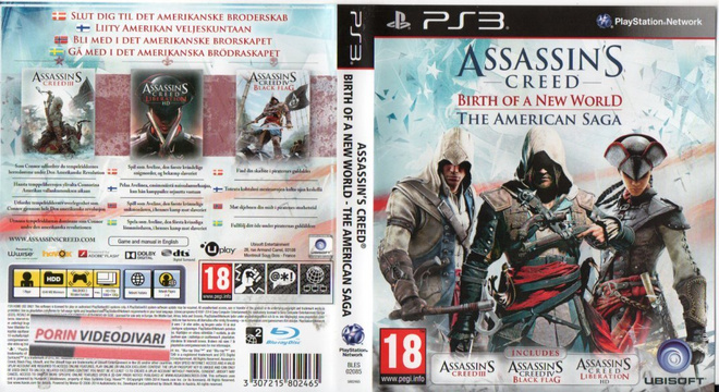 assassin´s creed birth of a new world amercan saga	(23 589)