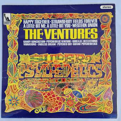 LP The Ventures - Super Psychedelics