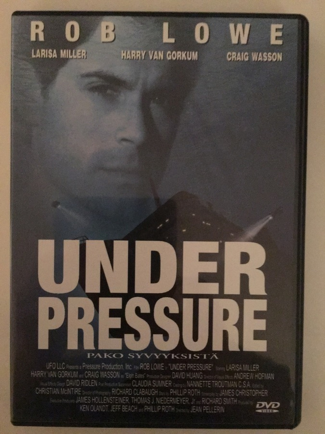 Under Pressure, Pako syvyyksistä - DVD