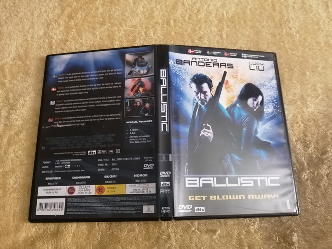 BALLISTIC DVD