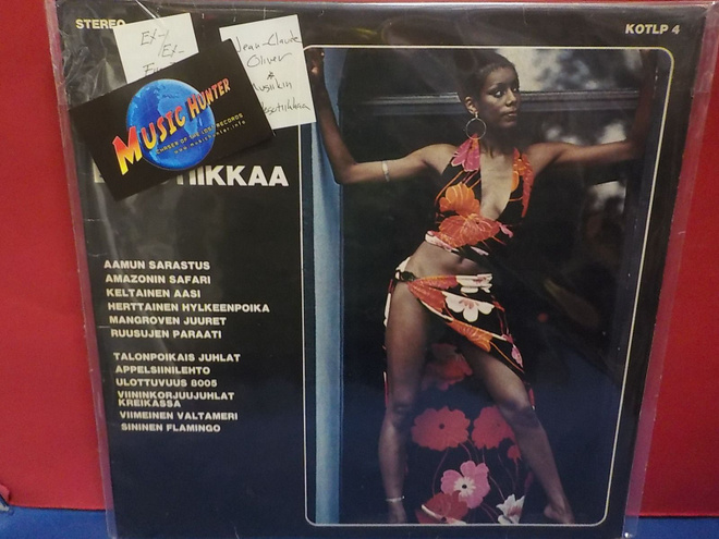 JEAN-CLAUDE OLIVER - MUSIIKIN EKSOTIIKKAA FIN -75 EX-/EX- LP