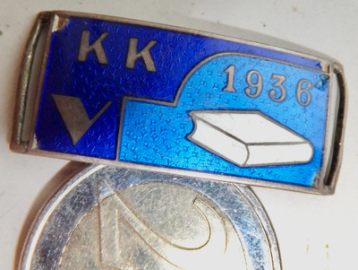 VANHA Ranneke KK 1936 Hopeaa KAUNIS