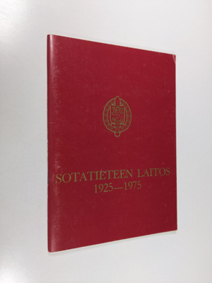 Sotatieteen laitos 1925-1975