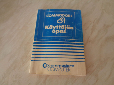COMMODORE 64 ohjekirja - alkuperäinen