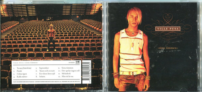 VILLE PUSA . CD-LEVY . SISTA TIMMEN