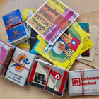 VANHOJA Tulitikkuetikettejä PALJON n. 445 gr - pikkukuva 3