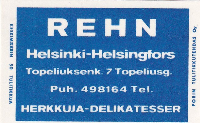 Helsinki, REHN. Topeliuksenik. 7  s40