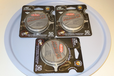 Berkley Nanofil siima 0,091mm 0,163mm 0,193mm