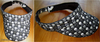 Pääkalloja ns. Tennis lippis Koko: 1 size fits all