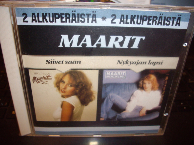 CD : Maarit : Siivet saan / Nykyajan lapsi ( 1990 ) SIS.PK !