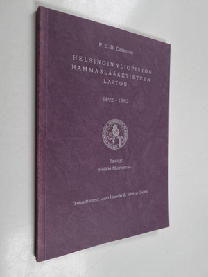 P. E. B. Calonius : Helsingin yliopiston hammaslääketiete...