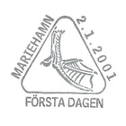 Åland 2001 ÅV 9 Allihaahka 2,70 mk EP leima LaPe 185 - pikkukuva 2