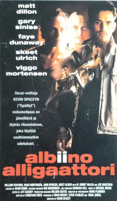 Albiino Alligaattori (1996) DVD suomijulkaisu