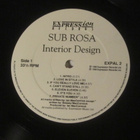 Sub Rosa: Interior Design LP 1990 - pikkukuva 4