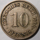 Saksa. 10 pfennig 1907J. - pikkukuva 1