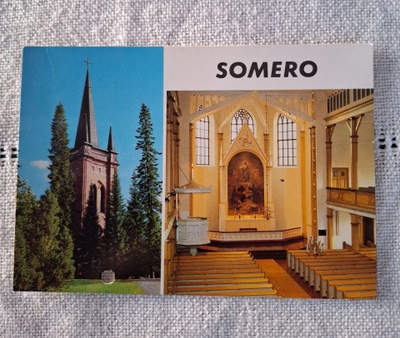 Somero postikortti, Someron kirkko