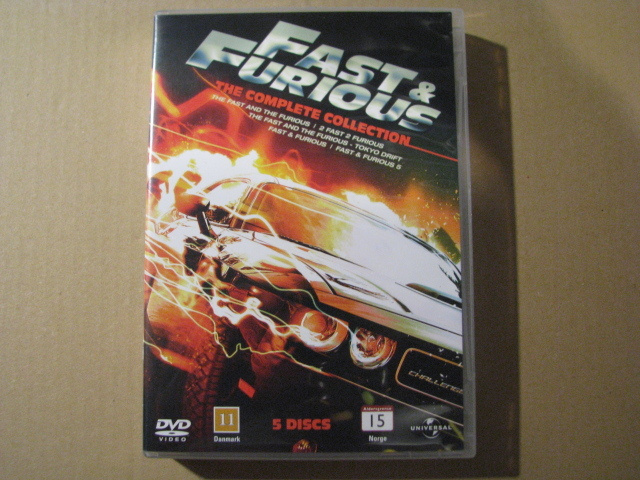 FAST & FURIOUS 1 - 5 ( The Complete Collection )