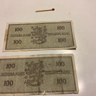 100 mk 1955 kaksi kpl - pikkukuva 2