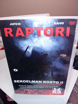 DVD RAPTORI - Sekoelman kosto 2 ( SIS POSTIKULU  )