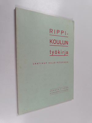Viljo Pitkänen : Rippikoulun työkirja