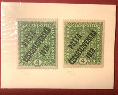 Itävalta / Tsekkoslovakia 1919