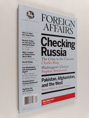 Foreign affairs november / december 2008 : Checking Russia