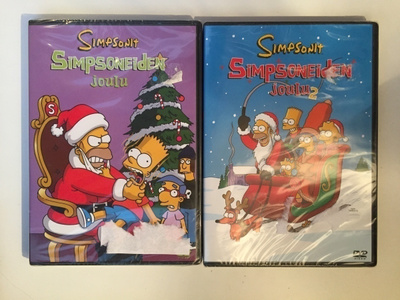 Simpsoneiden Joulu / Simpsoneiden Joulu 2 (2DVD) UUSI!