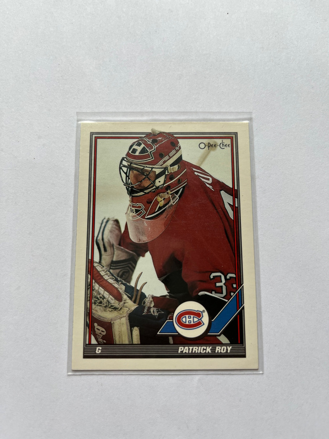 1991-92 O-Pee-Chee Patrick Roy