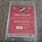 2025 2026 Blueline Gold Signature Vincent Marleau 17/40 - pikkukuva 2