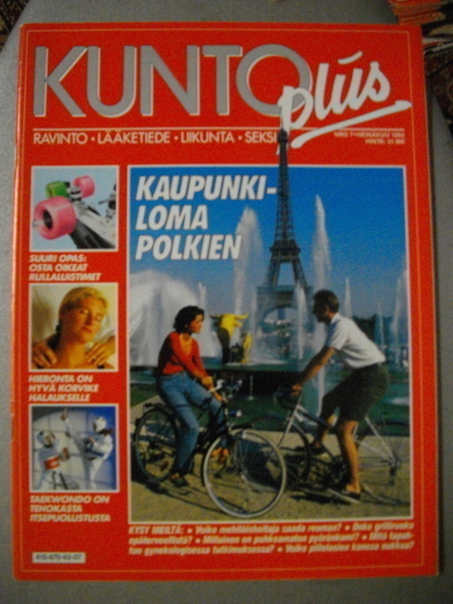 Kunto plus lehti Nro 7/1992. (21.3)