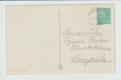 Postileima, PAROLA vuodelta 1960