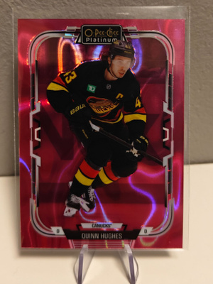 2025-26 O-Pee-Chee Platinum Quinn Hughes #129