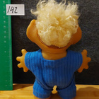 Trolli nro 142 : vintage DAM Troll aito vaalea karva hius - pikkukuva 2