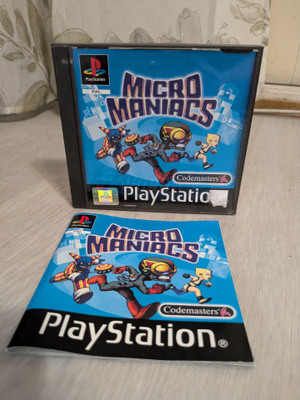 Micro Maniacs PS1 Pal (CIB)