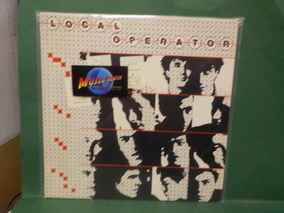 LOCAL OPERATOR  - PUSHING OUT THE POETS M-/M- SUOMI 1980 LP