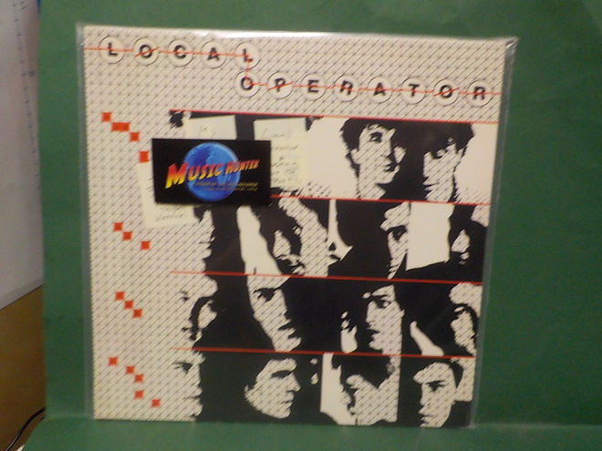 LOCAL OPERATOR  - PUSHING OUT THE POETS M-/M- SUOMI 1980 LP