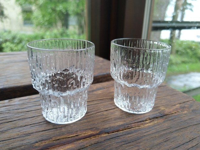 Tapio Wirkkala Iittala snapsilasi Paadar 2 kpl