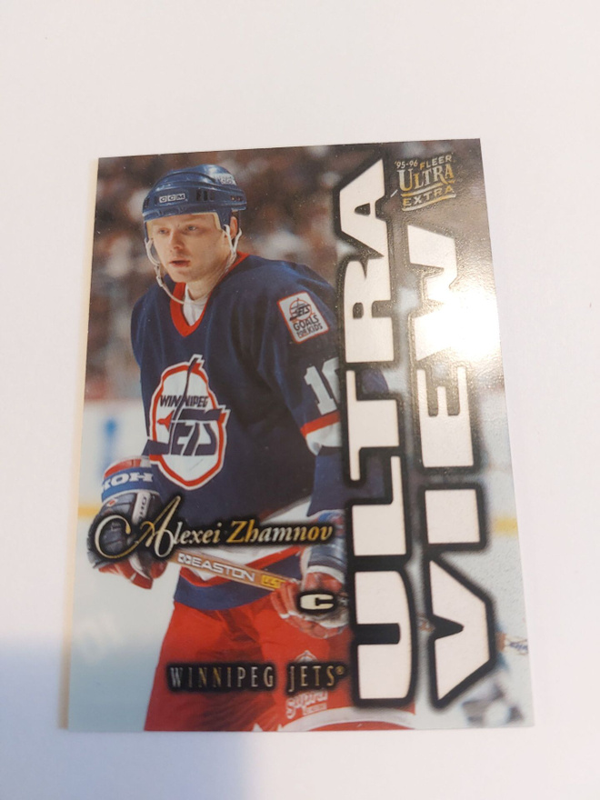1995-96 Ultra Ultraview #10 Alexei Zhamnov