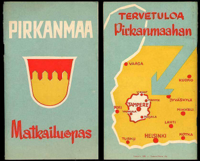 Uuno Sinisalo: Pirkanmaan matkailuopas (1959)