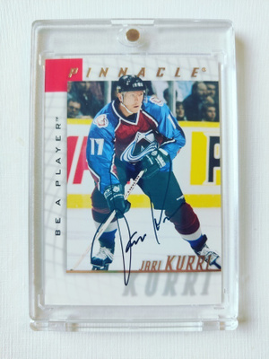 Jari Kurri - 97-98 Pinnacle Autograph