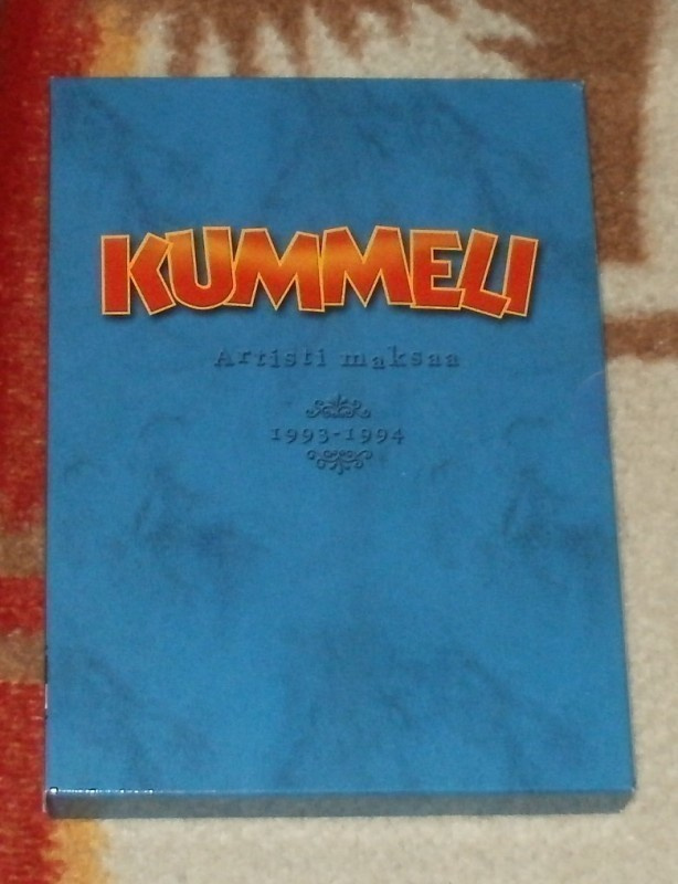 KUMMELI 2 ~ Artisti Maksaa 1993-1994 ~ 2 DVD naarmuton