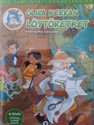 OLIPA KERRAN LÖYTÖRETKET DVD SUOMIPUHE UUSI
