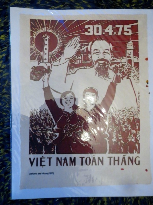 Vietnamilainen propagandajuliste