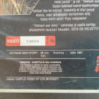 VHS: Vietnam War Story (1987/?) - pikkukuva 3