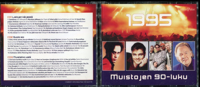 MUISTOJEN 90-LUKU .KOKOELMA  3 CD-LEVYÄ . 1995