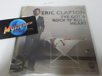 ERIC CLAPTON - I'VE GOT A ROCK N ROLL HEART M-/EX- 7"