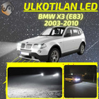 X3 (E83) 2003-2010 Ulkoiset LED -valot - pikkukuva 1