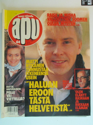 APU LEHTI 44 / 1989 VIIKKOLEHTI